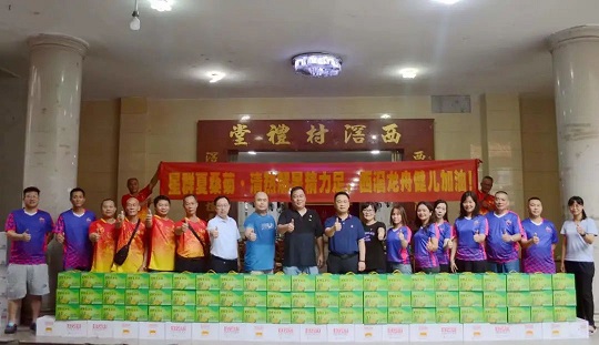 喝了星群夏桑菊，清熱解暑精力足——祝賀西滘龍舟隊奪冠！